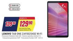 Lenovo - Tab One ZAF00254SE WI-FI