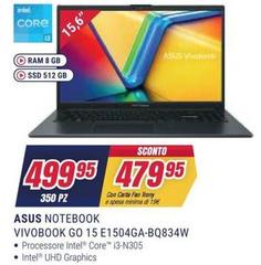 Asus - Notebook Vivobook 15 E1504ga-bq834w
