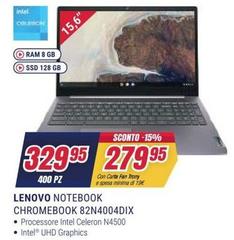 Lenovo - Notebook Chromebook 82N4004DIX