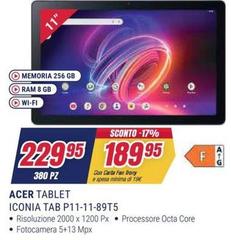 Acer - IConia Tab P11-11-89T5