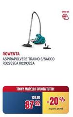 Rowenta - Aspirapolvere Traino S/Sacco RO2932EA RO2932EA