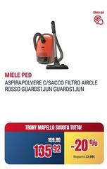 Miele - Aspirapolvere C/Sacco Filtro Aircle Rosso Guardsìjun Guardsìjun