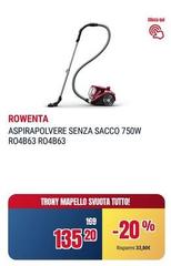 Rowenta - Aspirapolvere Senza Sacco RO4B63 RO4B63