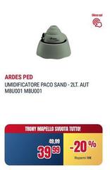Ardes - Umidificatore Paco Sand - 2lt. Aut. MBU001 MBU001