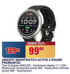 Amazfit - Smartwatch Active 2 Round Premium Ed