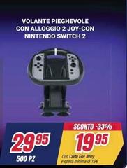 Nintendo - Volante Pieghevole Con Alloggio 2 Joy-con