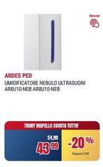 Ardes - Umidificatore Nebulo Ultrasuoni Ar8u10-neb Ar8u10-neb