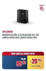 Splendid - Umidificatore A Ultrasuoni Slt. Dif Limpia Hero Wifi Limpia Hero Wifi