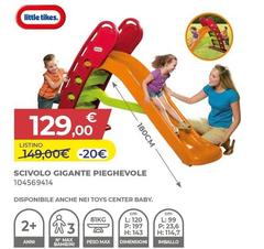 Little Tikes - Scivolo Gigante Pieghevole
