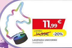 Moo Fashion - Lampada Unicorno
