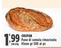 Oropan - Pane Di Semola Rimacinata Filone