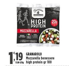 Granarolo - Mozzarella Benessere High Protein 