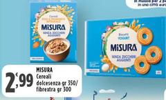 Misura - Cereali Dolcesenza/Fibrextra 