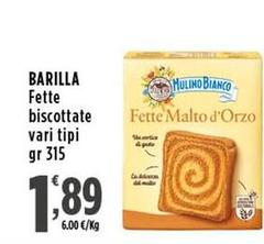 Barilla - Fette Biscottate 