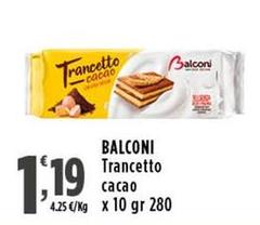 Balconi - Trancetto Cacao 