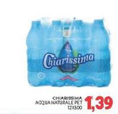 Chiarissima - Acqua Naturale Pet