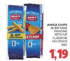 Amica chips - Bi-bip Mais Patatine Ketchup Classiche