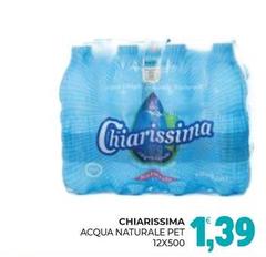 Chiarissima - Acqua Naturale Pet