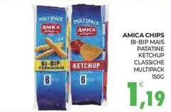 Amica chips - Bi-Bip Mais Patatine Ketchup Classiche