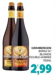 Grimbergen - Birra Blonde Double Ambree