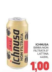 Ichnusa - Birra Non Filtrata 5° Lattina