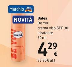 Balea - Be You Crema Viso Spf 30 Idratante 50 Ml