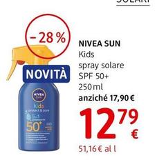 Nivea Sun - Kids Spray Solare Spf 50+ 250 Ml