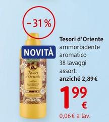 Tesori D’oriente - Ammorbidente Aromatico 38 Lavaggi