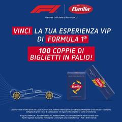 Vinci la tua esperienza VIP di Formula 1®. 100 coppie di biglietti in palio!