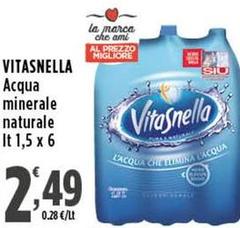 Vitasnella - Acqua Minerale Naturale