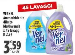 Vernel - Ammorbidente Diluito Blu/Lavanda 