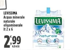 Levissima - Acqua Minerale Naturale Oligominerale