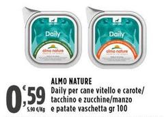 Almo Nature - Daily Cane Vitello E Carote/Tacchino E Zucchine/Manzo E Patate Vaschetta 