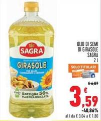 Sagra - Olio Di Semi Di Girasole