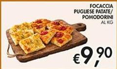 Focaccia Pugliese Patate/Pomodorini