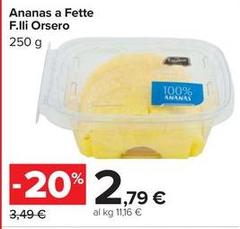 F.lli orsero - Ananas A Fette
