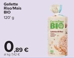 Cereal bio - Gallette Riso/Mais