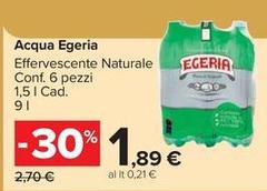 Egeria - Acqua Egería