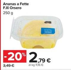 F.lli orsero - Ananas A Fette