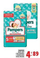 Pampers - Baby Dry/ Mutandino/ Pannolino
