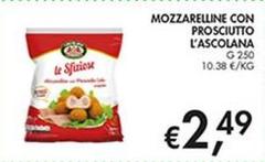 L'ascolana - Mozzarelline Con Prosciutto