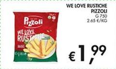 Pizzoli - We Love Rustiche