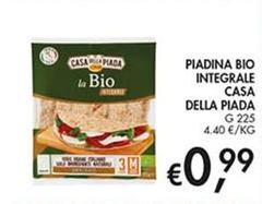 Casa - Piadina Bio Integrale