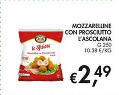 L'ascolana - Mozzarelline Con Prosciutto