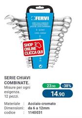 Fervi - Serie Chiavi Combinate