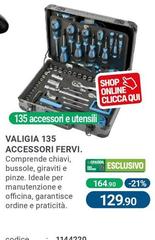 Fervi - Valigia 135 Accessori 
