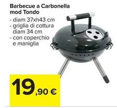 Barbecue A Carbonella Mod Tondo