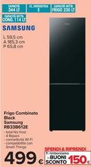Samsung - Frigo Combinato Black RB33B612E