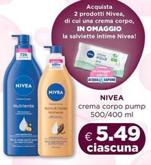 Nivea - Crema Corpo Pump