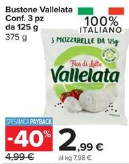 Vallelata - Bustone Conf. 3 Pz